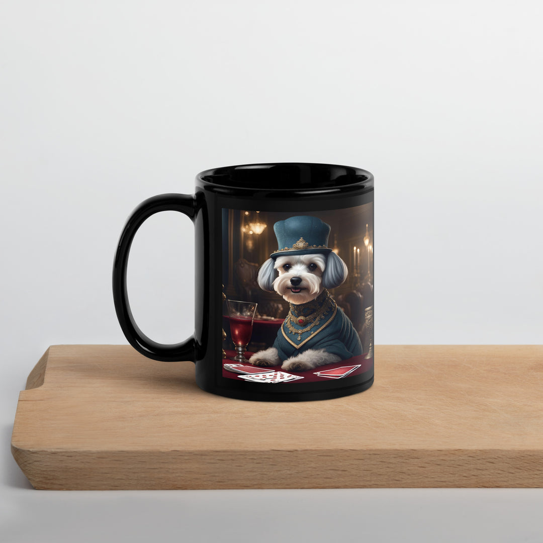 Schnoodle General- Black Glossy Mug v6