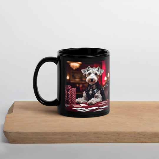 Schnoodle General- Black Glossy Mug v10