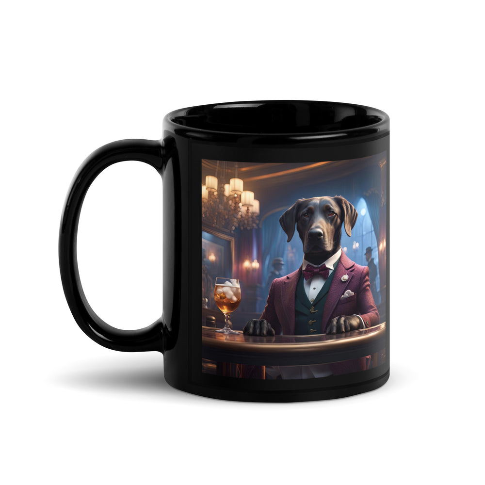 Springador General- Black Glossy Mug