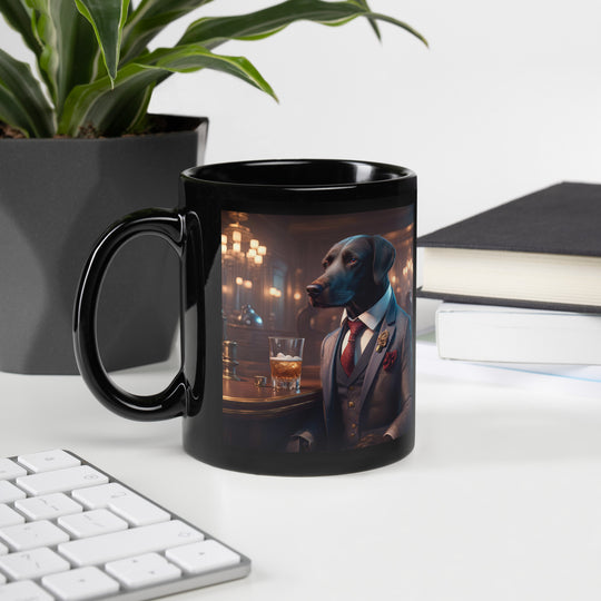 Springador General- Black Glossy Mug v16