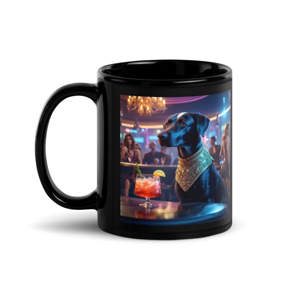 Springador General- Black Glossy Mug v17