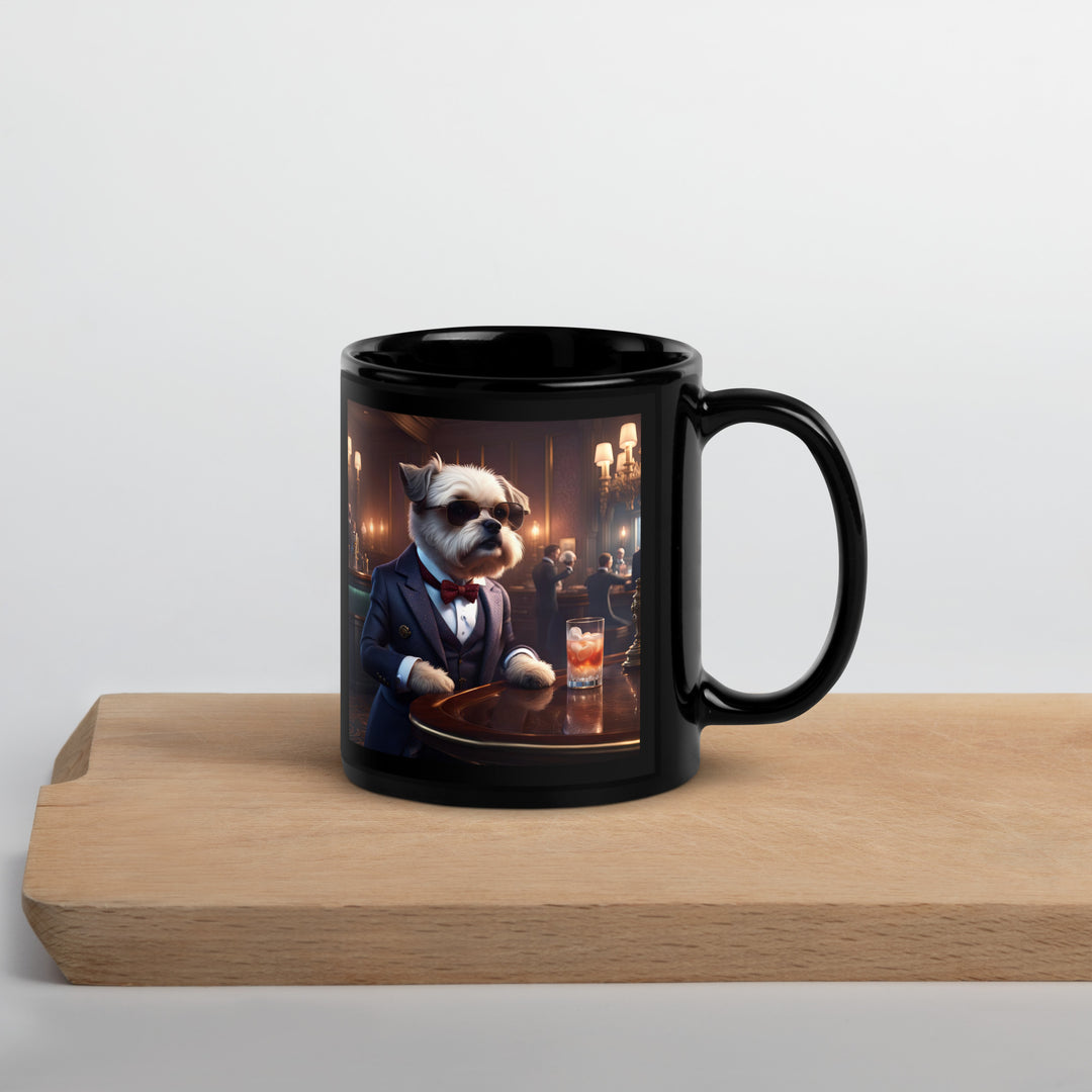 Cavapoo General- Black Glossy Mug v14