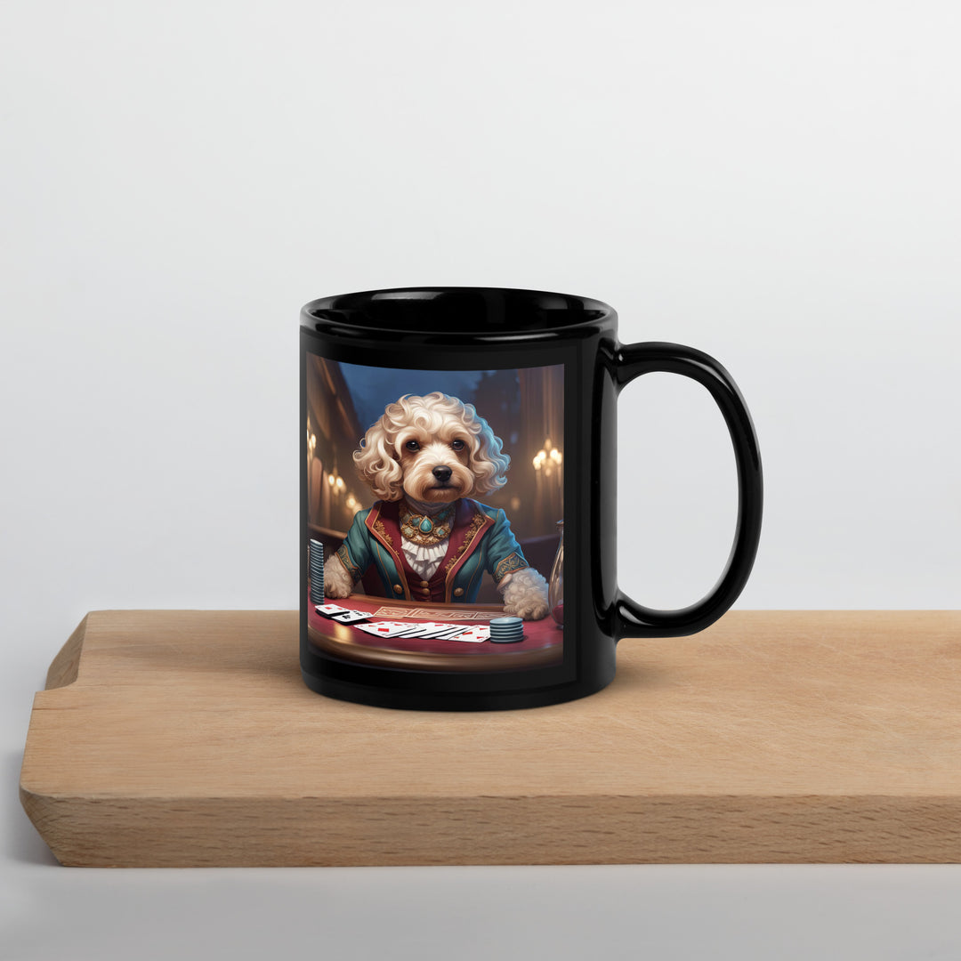 Cockapoo General- Black Glossy Mug v2