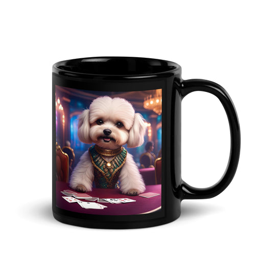 Maltipoo General- Black Glossy Mug v13