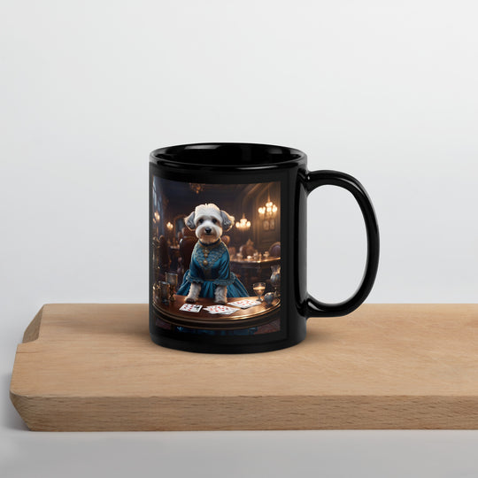 Schnoodle General- Black Glossy Mug v4