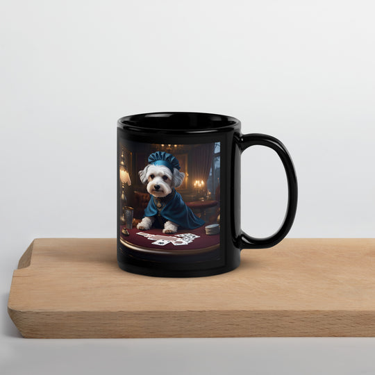 Schnoodle General- Black Glossy Mug v9