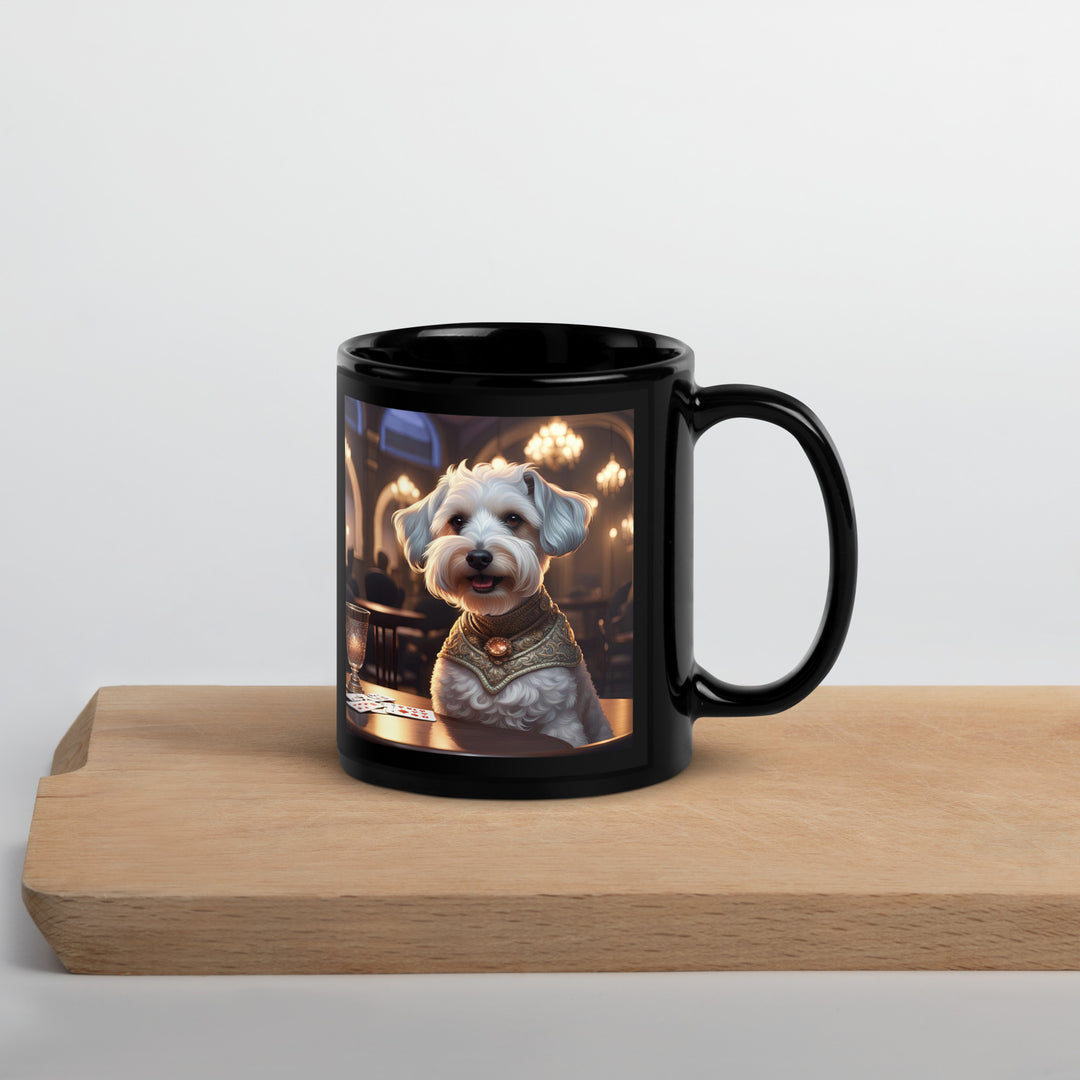 Schnoodle General- Black Glossy Mug v11