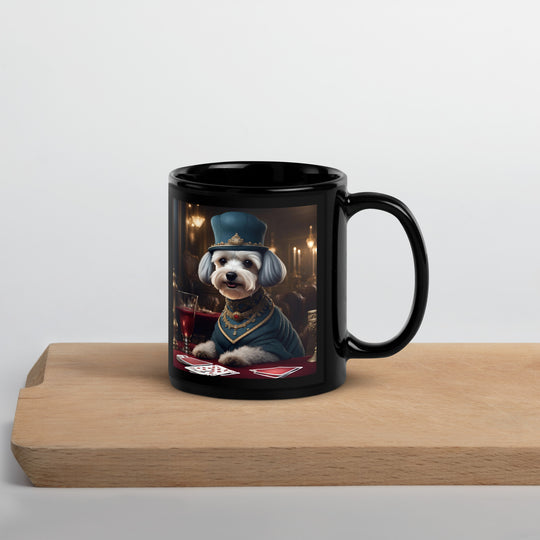 Schnoodle General- Black Glossy Mug v6