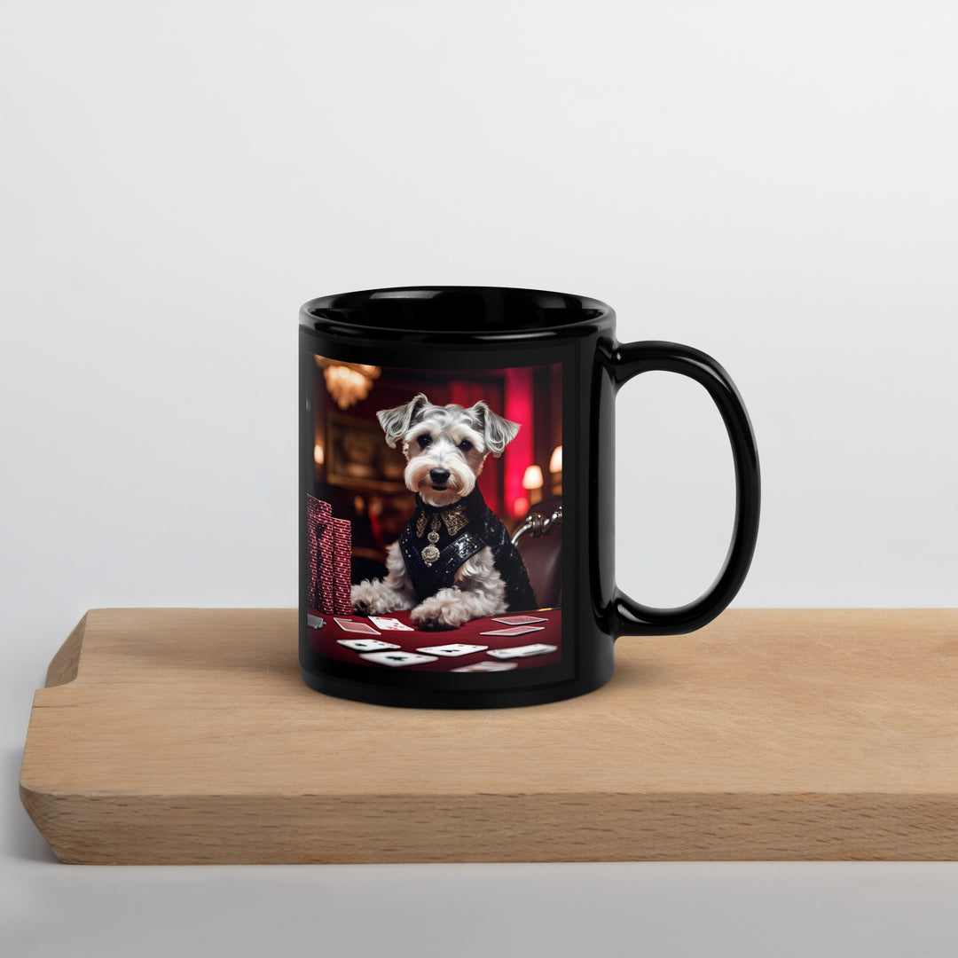 Schnoodle General- Black Glossy Mug v10