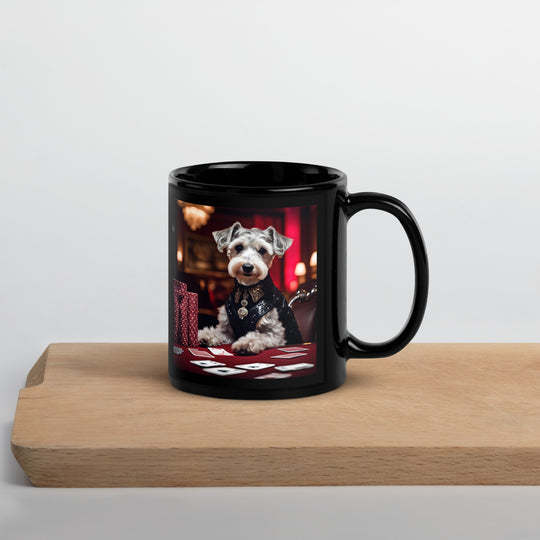 Schnoodle General- Black Glossy Mug v10