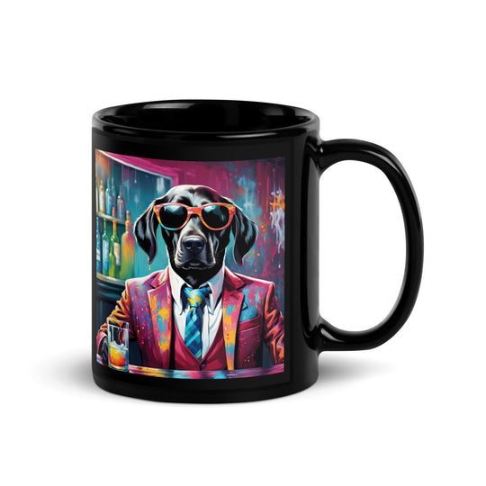 Springador General- Black Glossy Mug v8