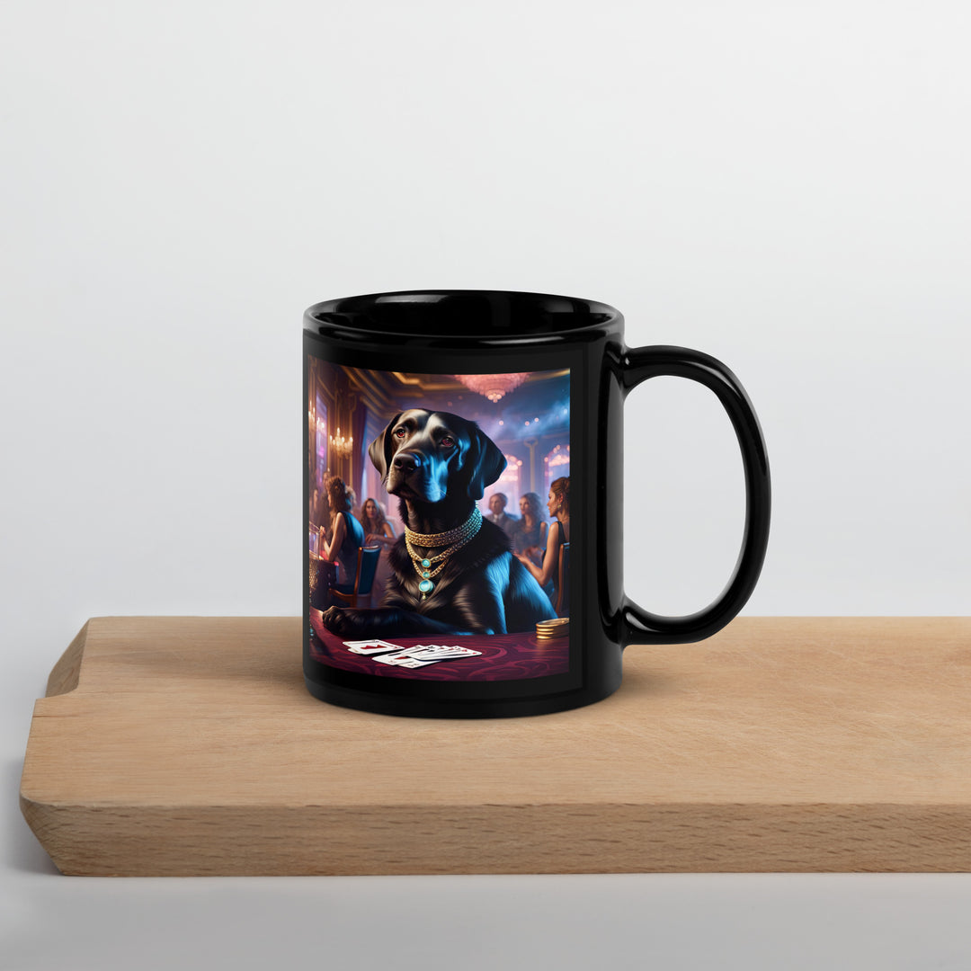 Springador General- Black Glossy Mug v9