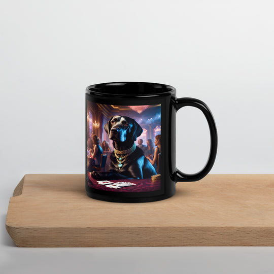 Springador General- Black Glossy Mug v9