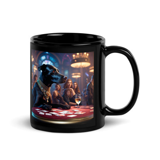 Springador General- Black Glossy Mug v11