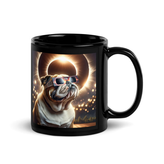 Bulldog Eclipse- Black Glossy Mug v2