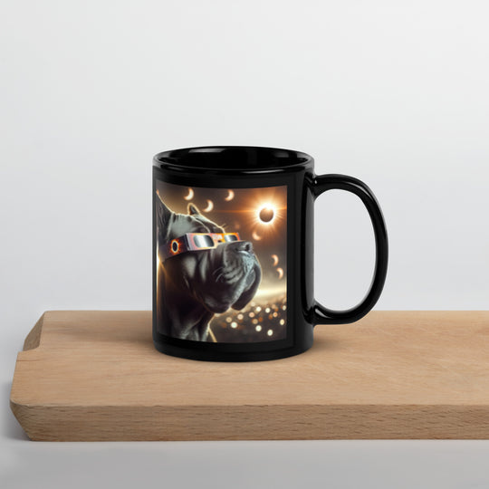 Cane Corso Eclipse- Black Glossy Mug v2