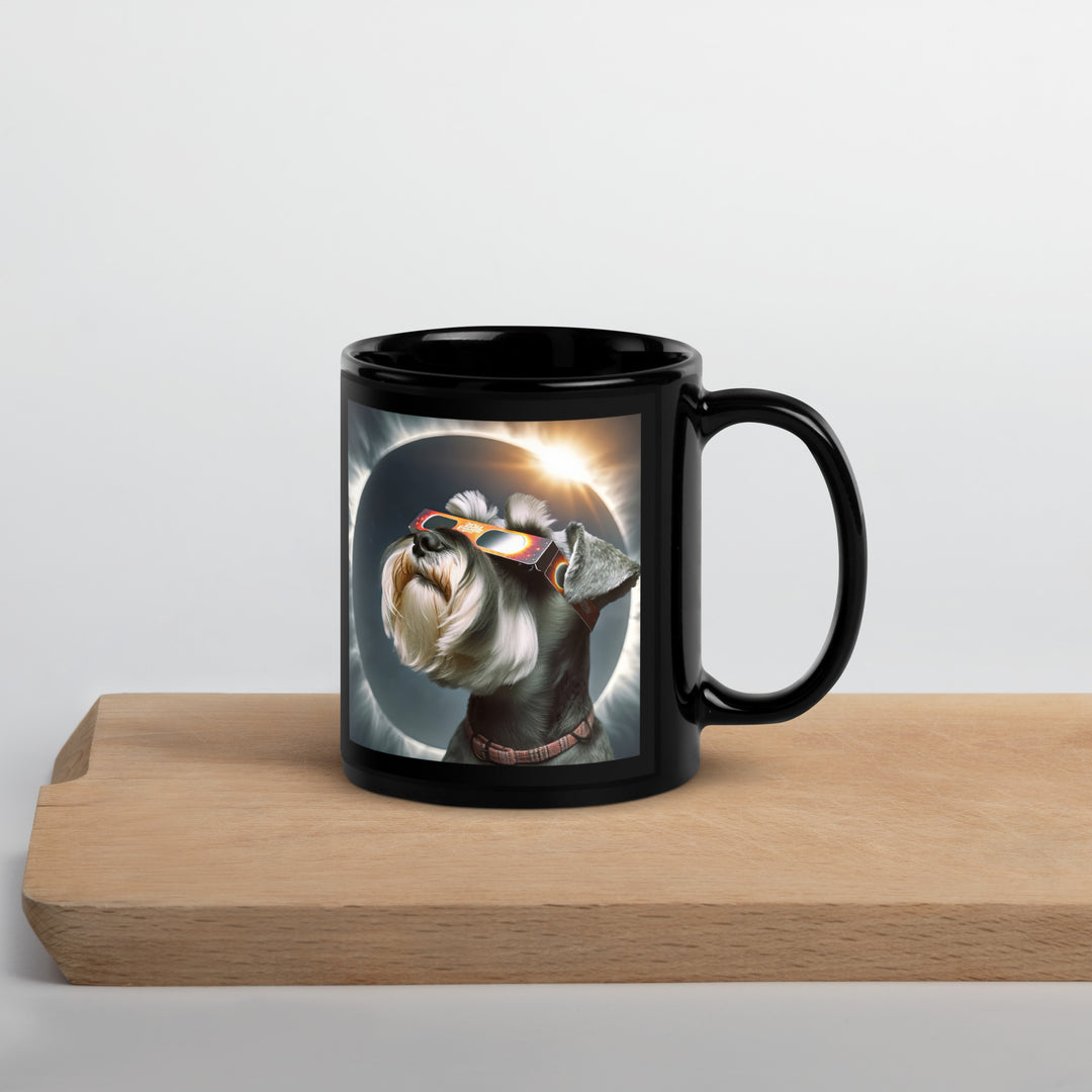 Miniature Schnauzer Eclipse- Black Glossy Mug