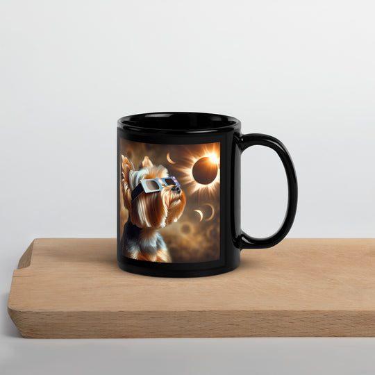 Yorkshire Terrier Eclipse- Black Glossy Mug v2