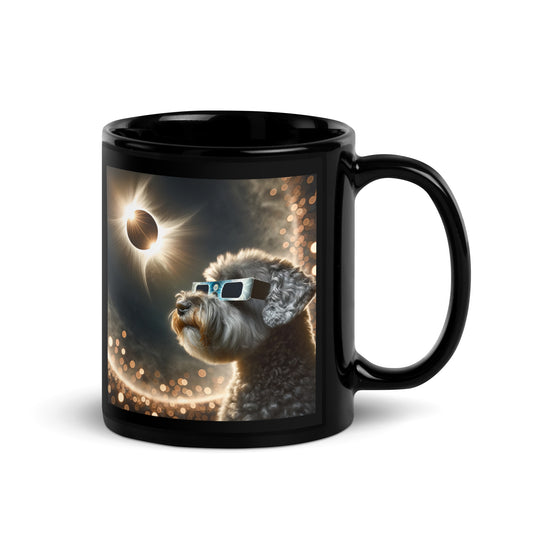 Schnoodle Eclipse- Black Glossy Mug