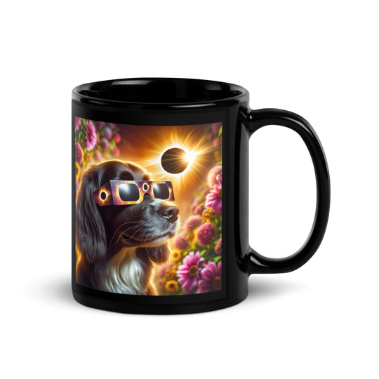 Springador Eclipse- Black Glossy Mug