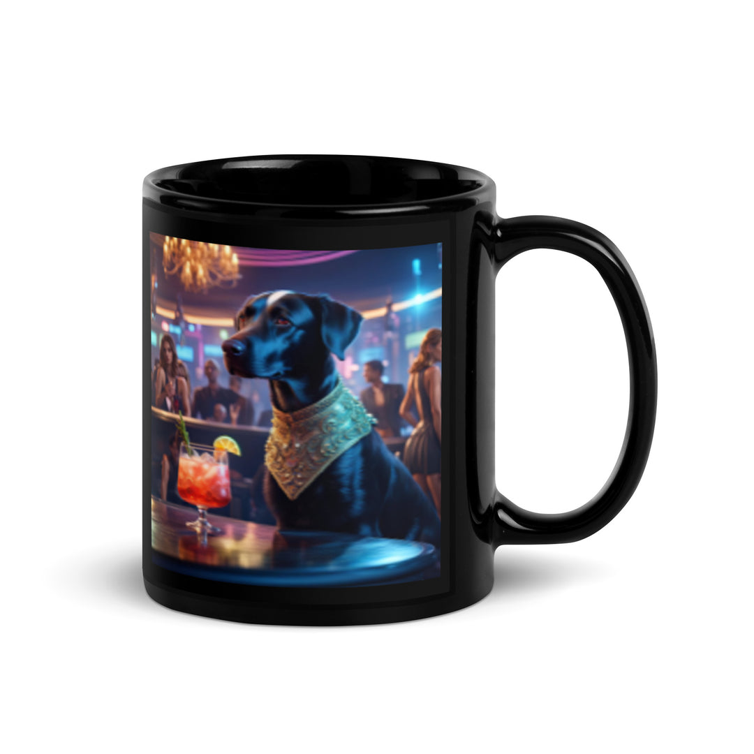 Springador General- Black Glossy Mug v17