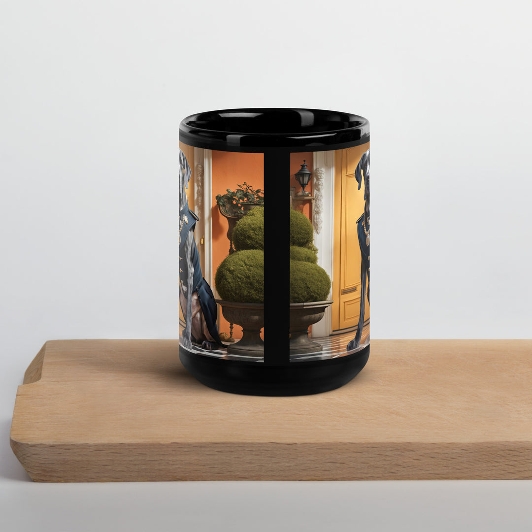 Great Dane- White glossy mug v3