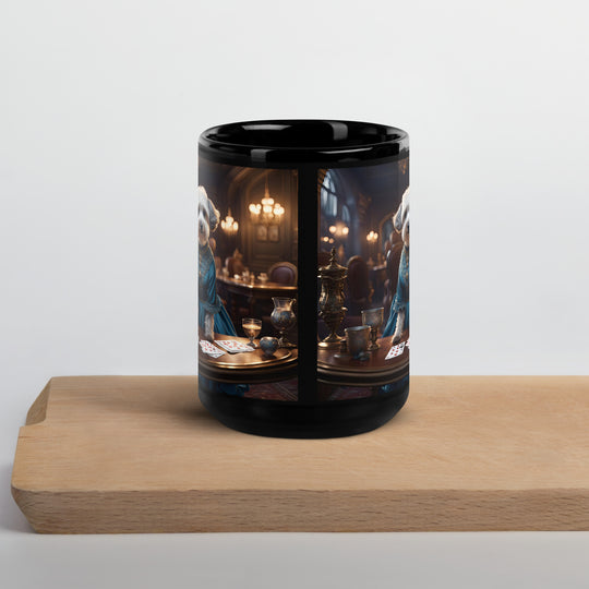 Schnoodle General- Black Glossy Mug v4