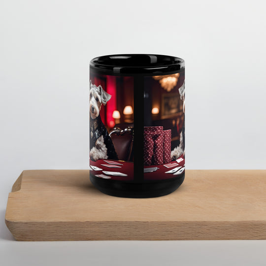 Schnoodle General- Black Glossy Mug v10