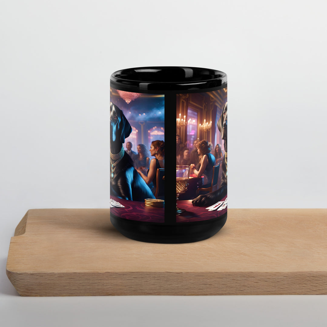 Springador General- Black Glossy Mug v9