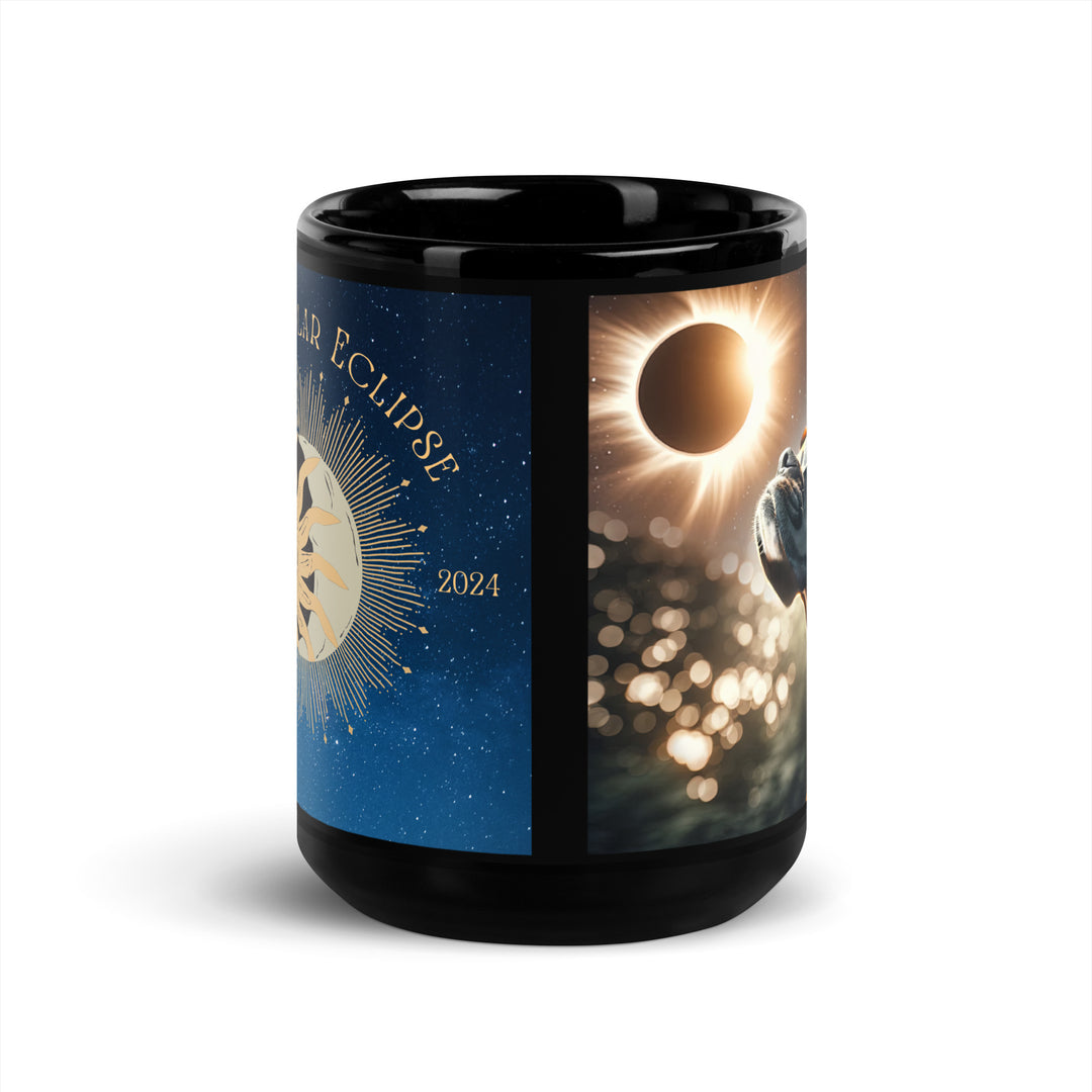 Boxer Eclipse- Black Glossy Mug v2