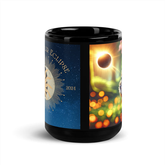 Bulldog Eclipse- Black Glossy Mug