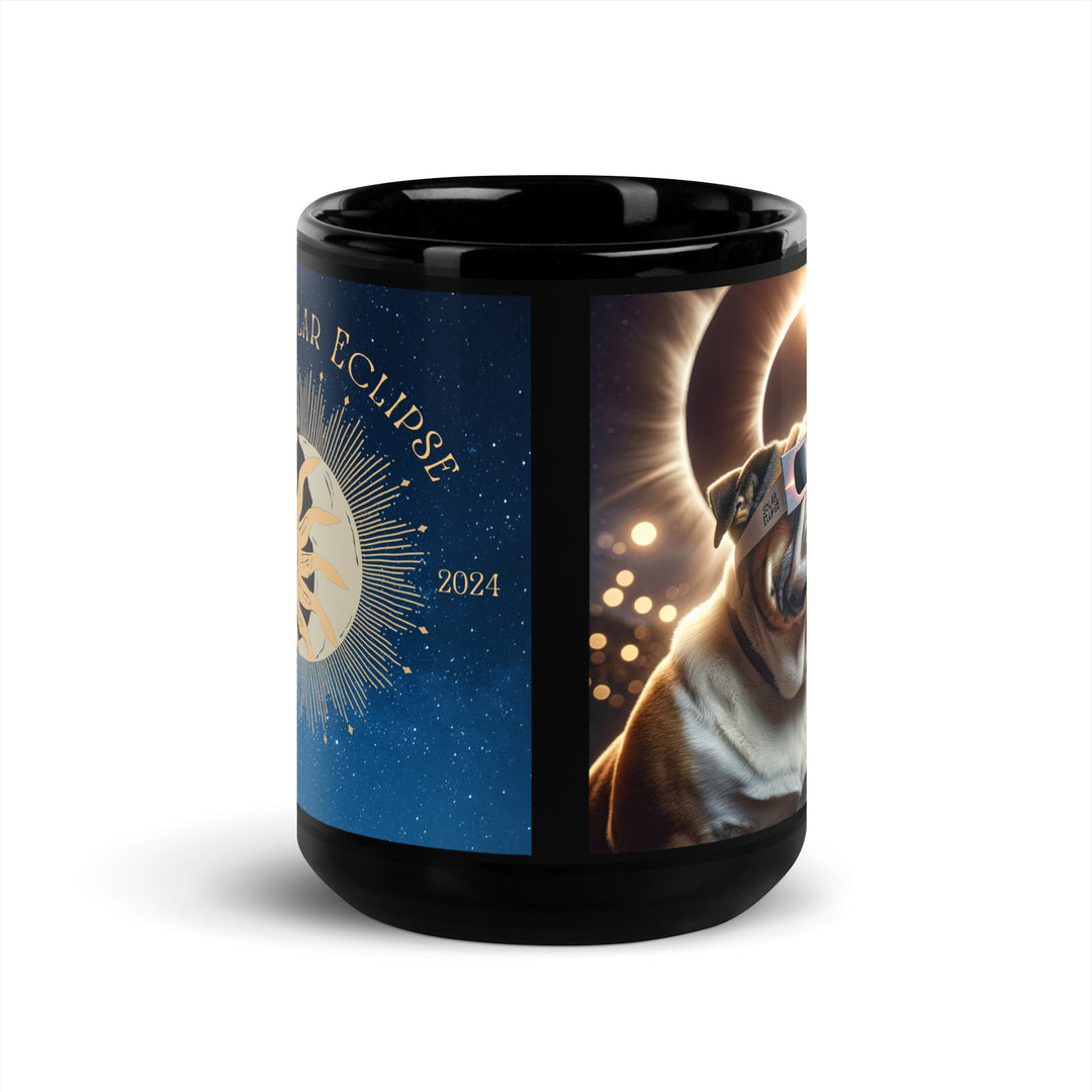 Bulldog Eclipse- Black Glossy Mug v2