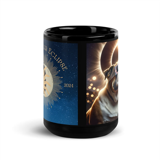 Bulldog Eclipse- Black Glossy Mug v2