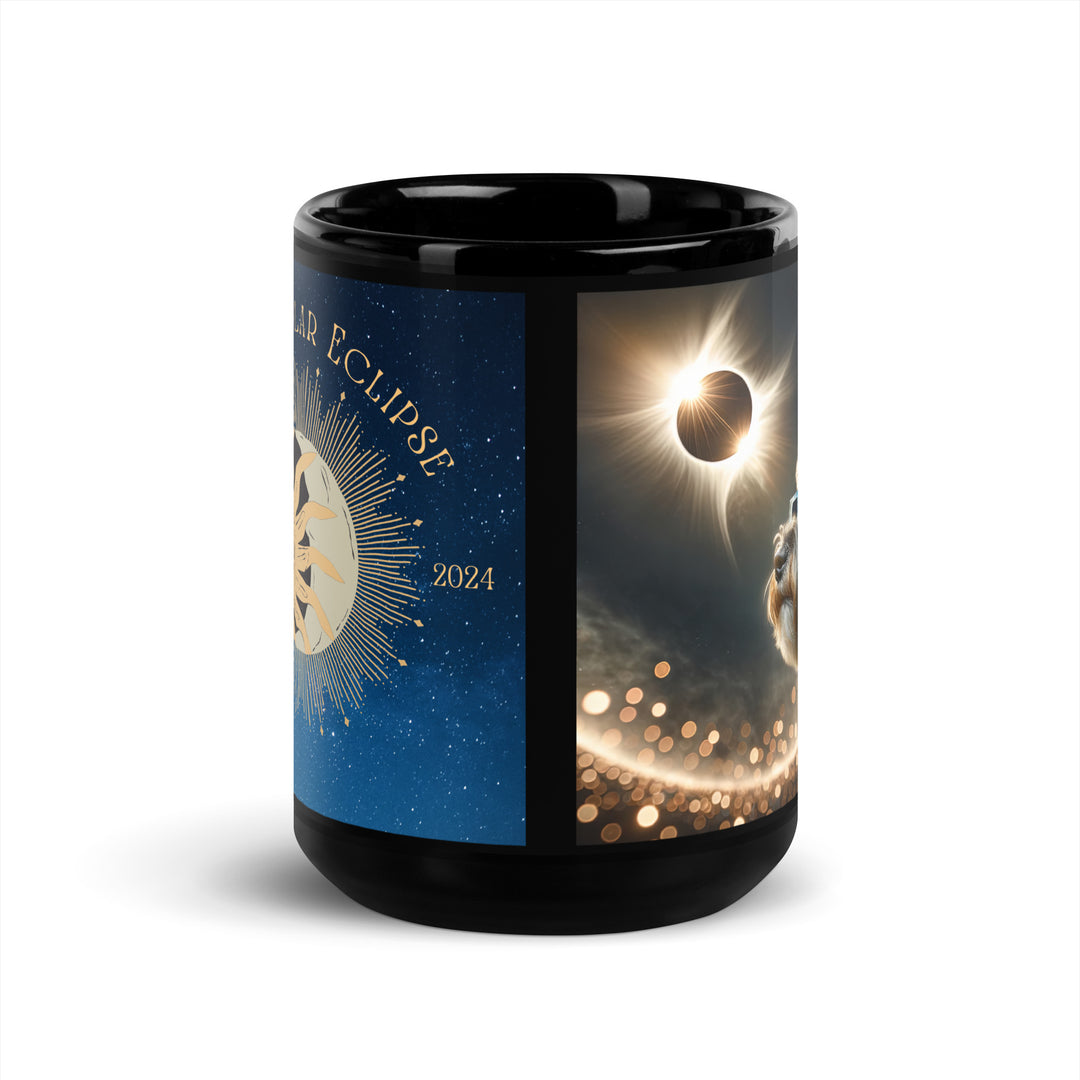 Schnoodle Eclipse- Black Glossy Mug