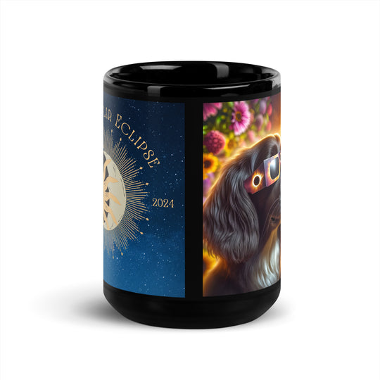 Springador Eclipse- Black Glossy Mug