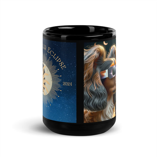 Sprocker Spaniel Eclipse- Black Glossy Mug