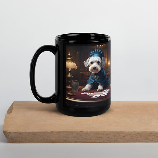 Schnoodle General- Black Glossy Mug v9