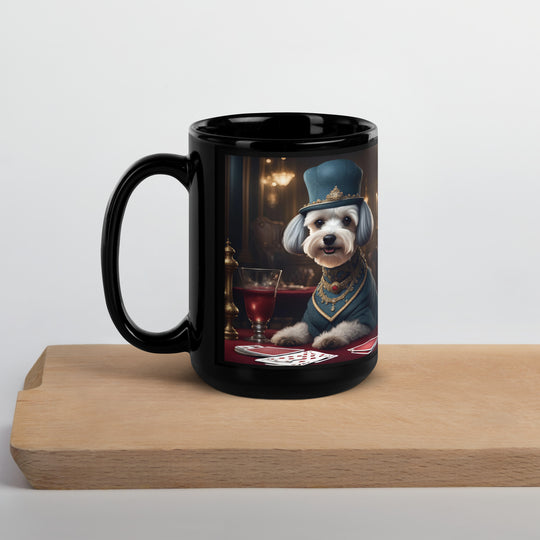 Schnoodle General- Black Glossy Mug v6