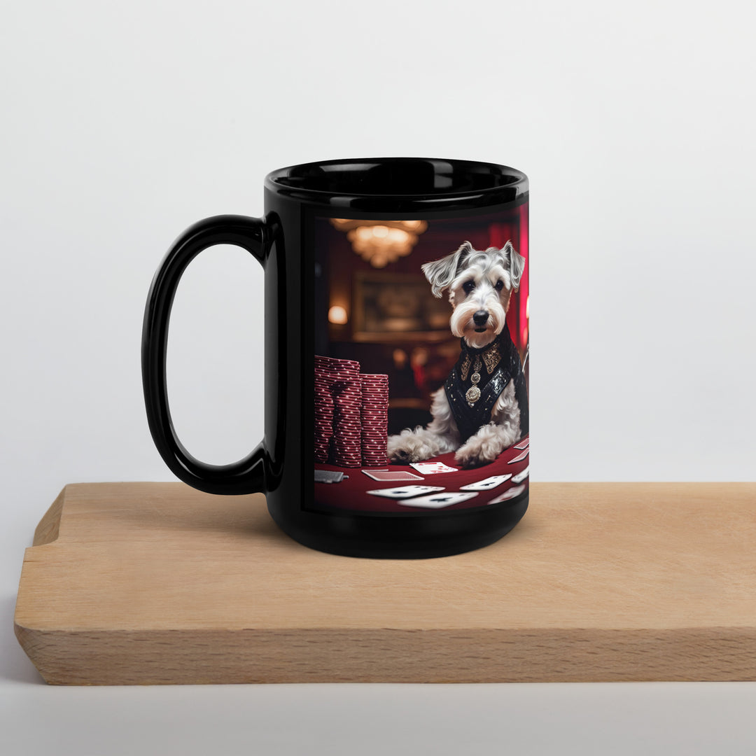 Schnoodle General- Black Glossy Mug v10