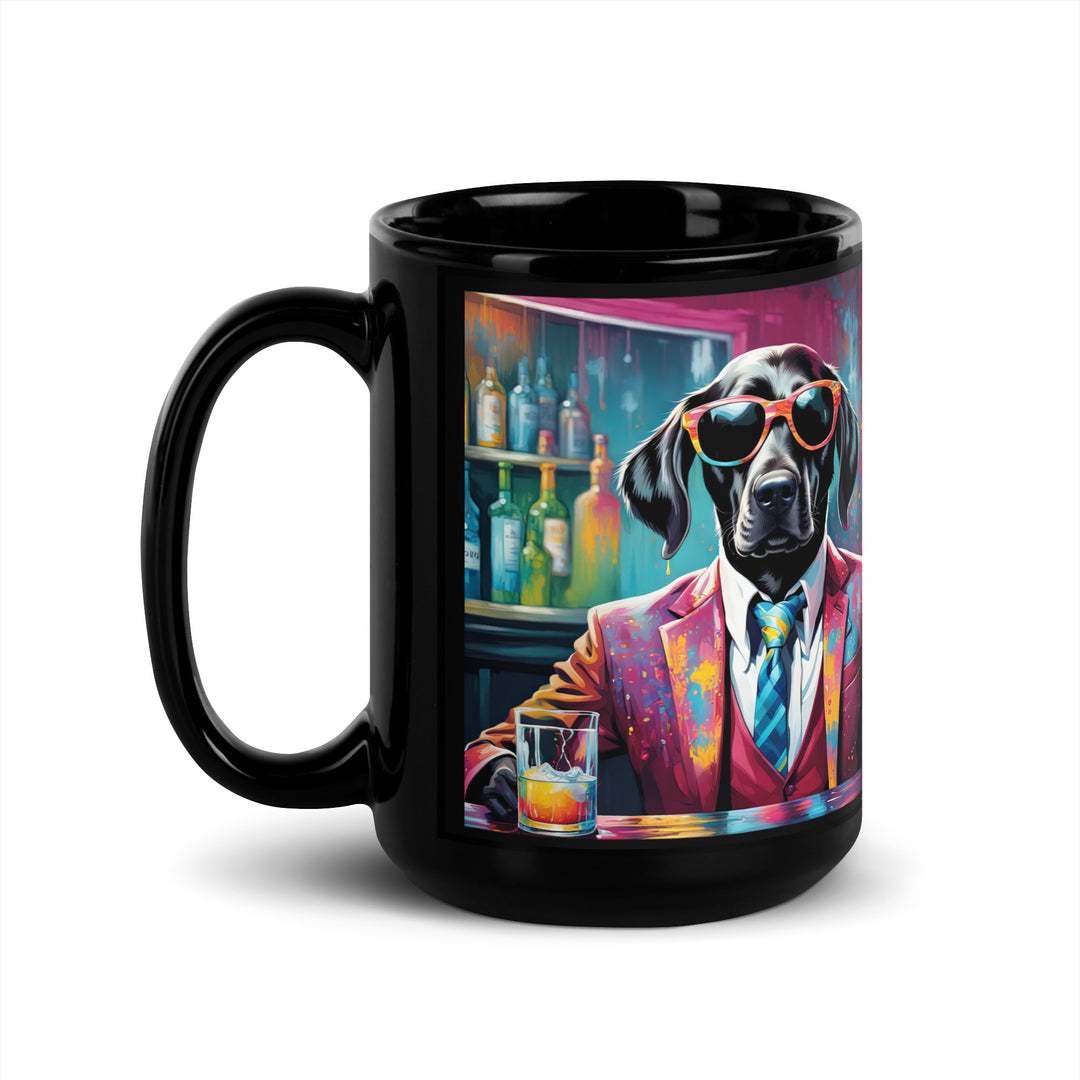 Springador General- Black Glossy Mug v8