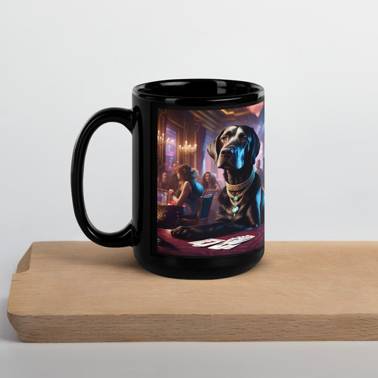 Springador General- Black Glossy Mug v9