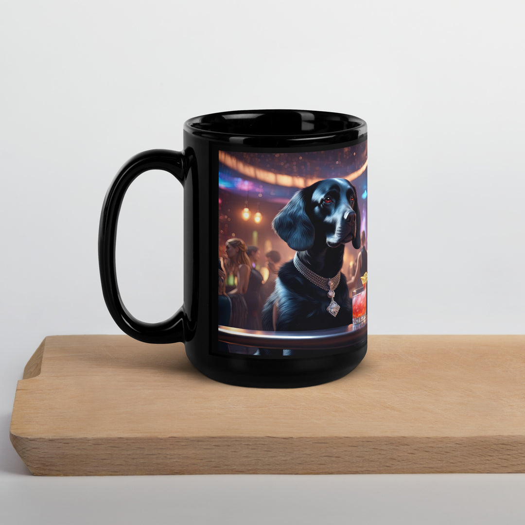 Springador General- Black Glossy Mug v13