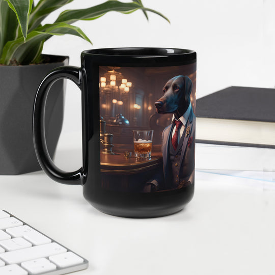 Springador General- Black Glossy Mug v16