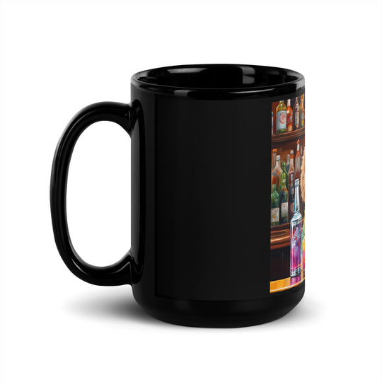 Goldendoodle- Black Glossy Mug v8
