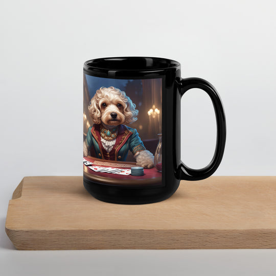 Cockapoo General- Black Glossy Mug v2