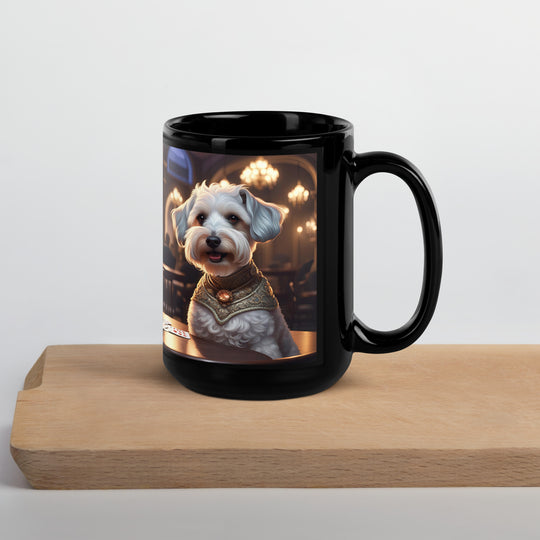 Schnoodle General- Black Glossy Mug v11