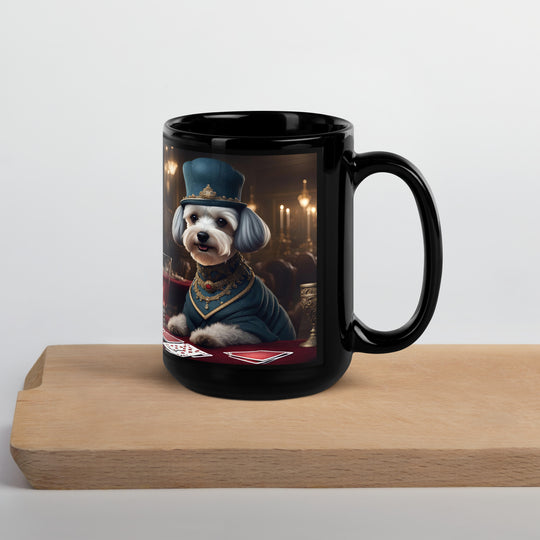 Schnoodle General- Black Glossy Mug v6