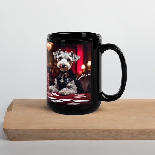 Schnoodle General- Black Glossy Mug v10