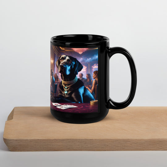 Springador General- Black Glossy Mug v9