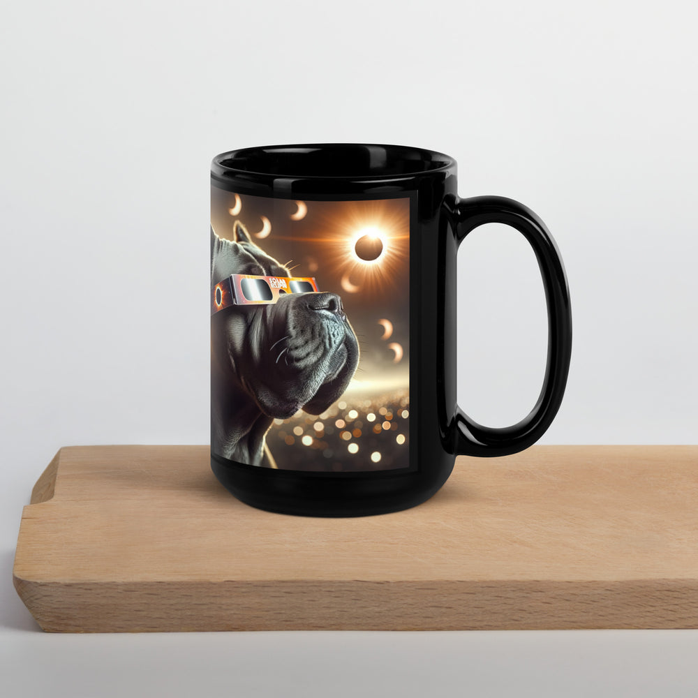 Cane Corso Eclipse- Black Glossy Mug v2